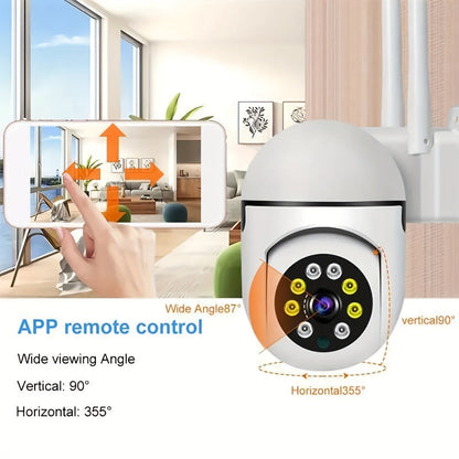 4-Pack Indoor Security Camera 5GHz WiFi 3MP 360° Pan Tilt Zoom, AI Motion Detection & Auto-Tracking