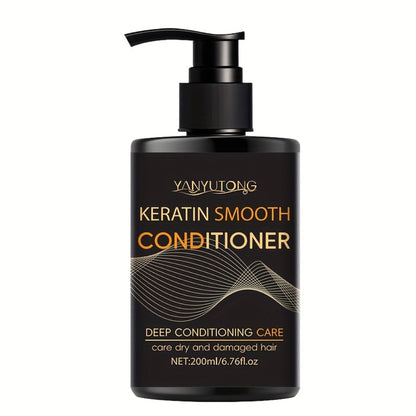 Keratin Smooth Shampoo and Conditioner in 200mL Pump Bottles with Duo, Shampoo-Only or Conditioner-Only Options