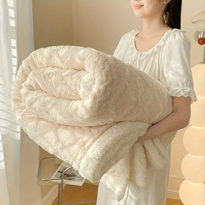 Taffeta Blanket Double-Sided – Silky Soft All-Season Sleep Blanket for Bed & Air Conditioning, Machine Washable, 5 Colors, 3 Sizes