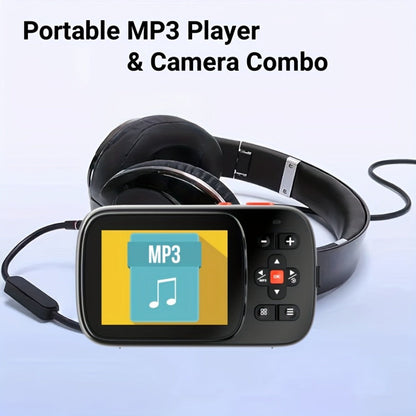 Vintage CCD Digital Camera 72MP 2.5K Vlogging Camera 16X Zoom Auto Focus Dual Screen 32GB Card Retro Compact Camera for Teens Beginners Travel Photography Gift for Girls Boys
