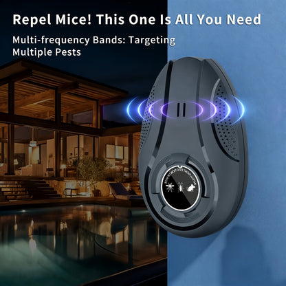 Electronic Pest Repeller – Soundwave Variable Frequency Insect Repellent for Home, Shop & Warehouse, Repels Mosquitoes, Rodents & Cockroaches, Multi-Pack