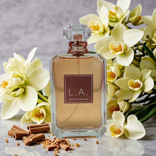 KAY L.A. Women's Eau de Parfum 3.4 oz | Fruity Floral EDP Multiple Scents — Apple Litchi, Pistachio Lemon, Brown Sugar Jasmine Orchid