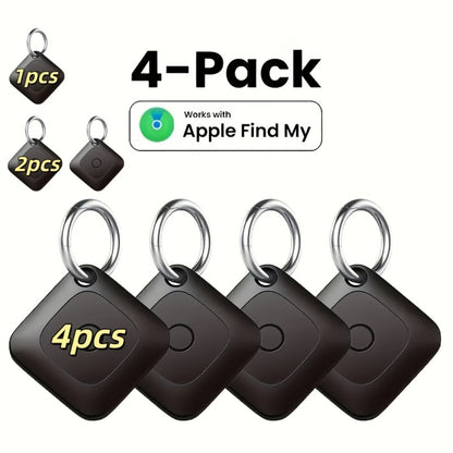 GPS Tracker Portable Real-Time Location Tracking Device – Global Coverage for Car Keys Wallet Pets Android & iOS Compatible (1-Pack / 2-Pack / 4-Pack)