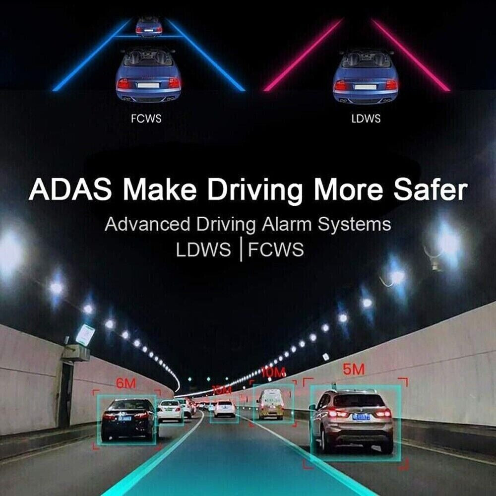 1080P WiFi Dash Cam 170° Wide Angle – HD Car DVR with G-Sensor, Loop Recording, Night Vision, Smartphone App View, Compact Windshield Camera for Cars & Trucks