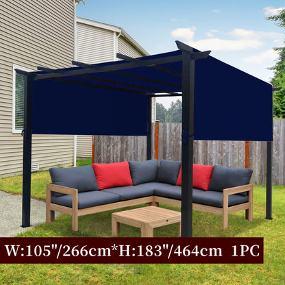Pergola Replacement Canopy Panel in Eight Colors and Three Lengths for 24 Checkout Options