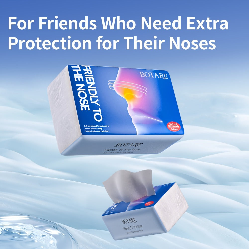 Facial Tissue 20 Packs – Dry & Wet Use, Sensitive Skin Safe, Absorbent Soft Tissues for Home Kitchen Bathroom Travel
