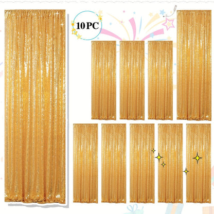 Sequin Backdrop Curtains 2FTx8FT Glitter Photography Background Panels for Party Wedding Birthday for an Everyday Personal Care Routine