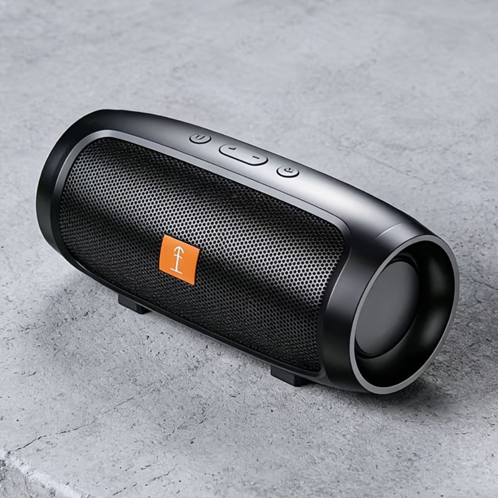 Portable Bluetooth Speaker with RGB Lights & Subwoofer – 5.2 Panoramic Surround Sound, Dual Speakers, Small Stereo Wireless Speaker for Home, Desktop, Holiday Gift for Men & Women