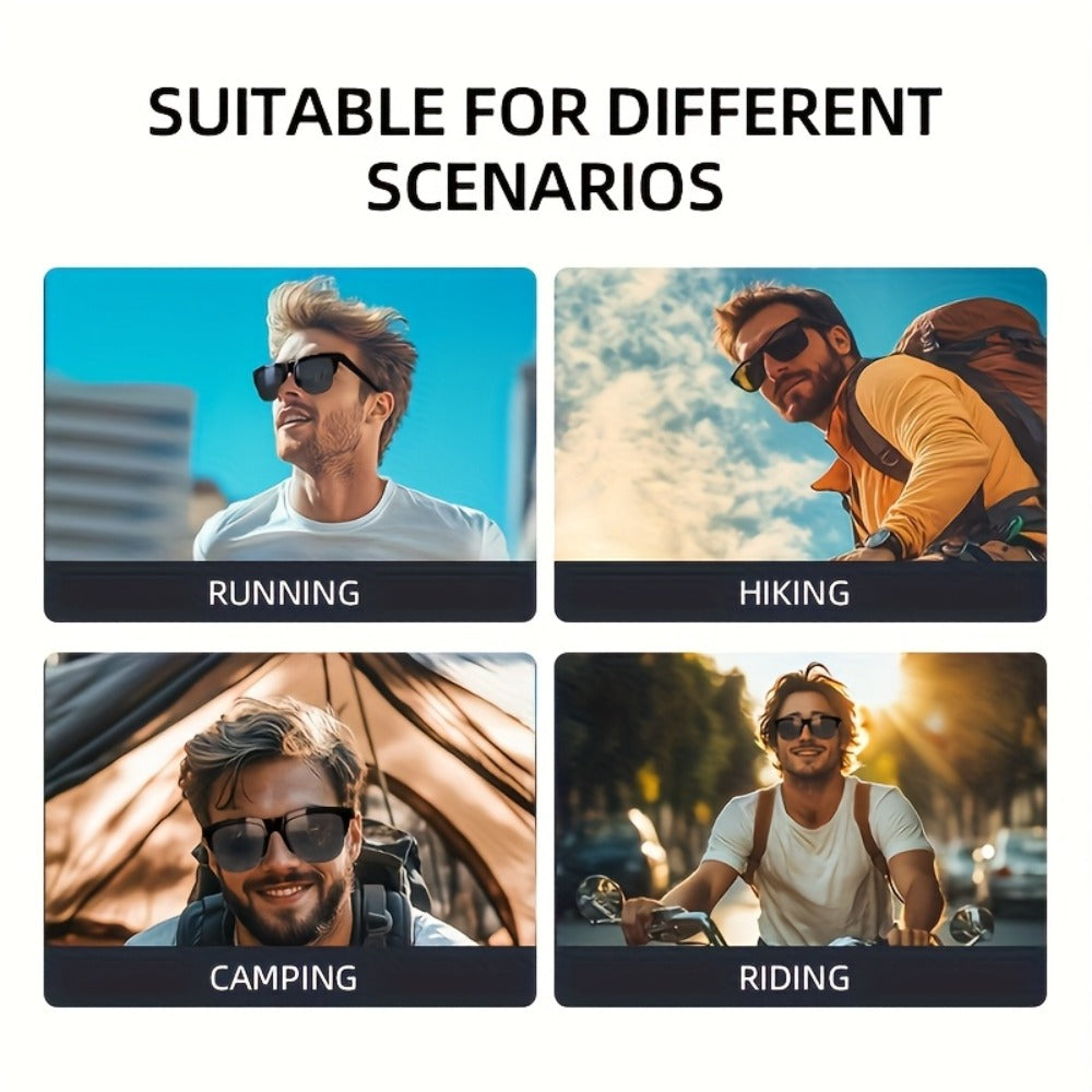 Modern HiFi Wireless Earbuds Type-C Charging Long-Lasting Battery Comfortable Fit for Music Driving Traveling Holiday Christmas Gift Travel Accessories Black Yellow