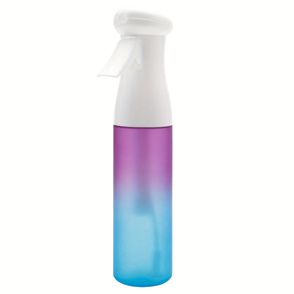 Gradient Spray Bottle with Trigger Top in Black, Pink or Purple Protected Colors for Home and Salon Use