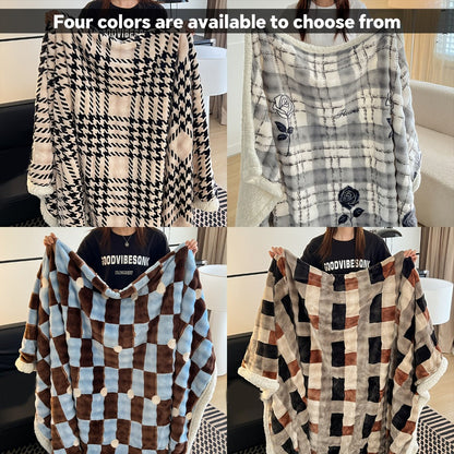 400-450 GSM Flannel Blanket with Plush-Look Lining, 16 Pattern Choices and Four Size Labels