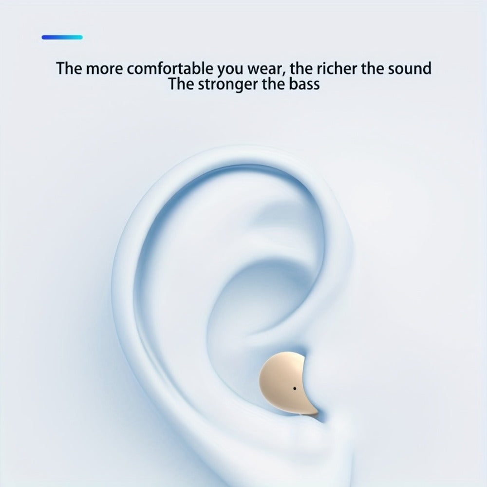 Wireless Earbuds Mini In-Ear Set with Compact Charging Case and Long Battery in Three Colors