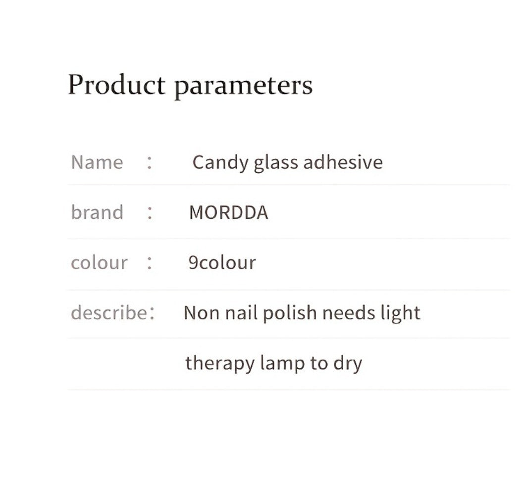 Candy Glass Gel Nail Polish Set 9 Colors Gradient Effect — Fall Winter Shades Translucent Glass-Like Finish Long-Lasting Durable Nail Art for Salon & Home Manicure Gift Women
