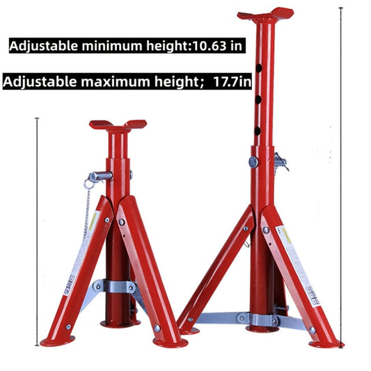 Jack Stands & Hydraulic Floor Jack - 3 Ton Jack Stands 2-Pack or 2 Ton Horizontal Hydraulic Jack for Vehicle Lifting & Auto Repair