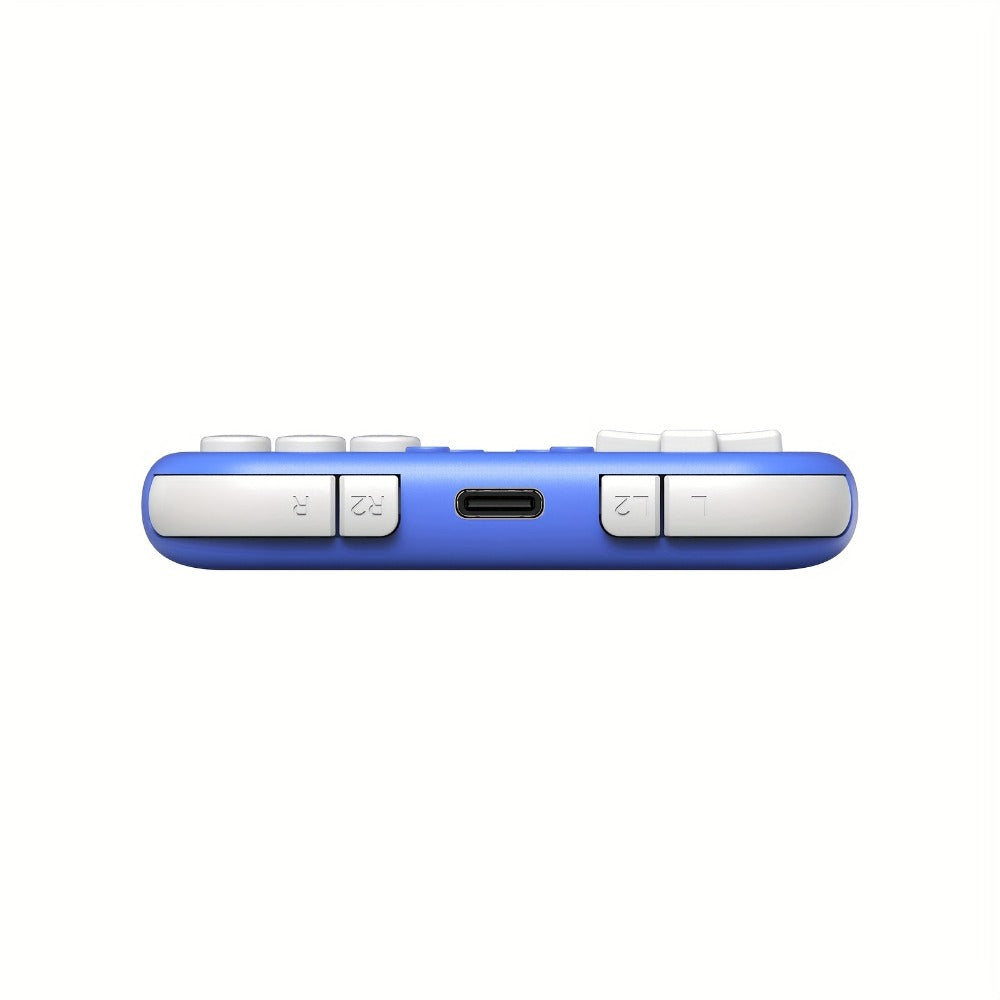 8BitDo Micro Bluetooth Gamepad for Nintendo Switch Android Raspberry Pi - Pocket-Sized Mini Controller with Keyboard Mode, Blue
