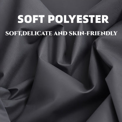 Waterproof Solid-Color Fitted Sheet with 11.8-Inch Pocket, Six Colors and Twin to King Sizes