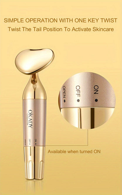 Skincare Set with OKADY Label, 9 Ginseng Products Including Cleanser Toner Essence Serum and Creams