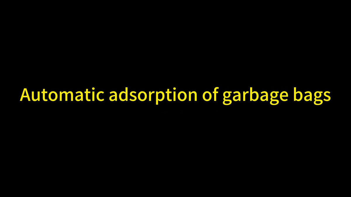 Sensor Trash Can Self-Emptying 3.8 Gallon with Drawstring Bags - Hands Free Infrared Smart for Home Cooking, Dining and Outdoor Meals