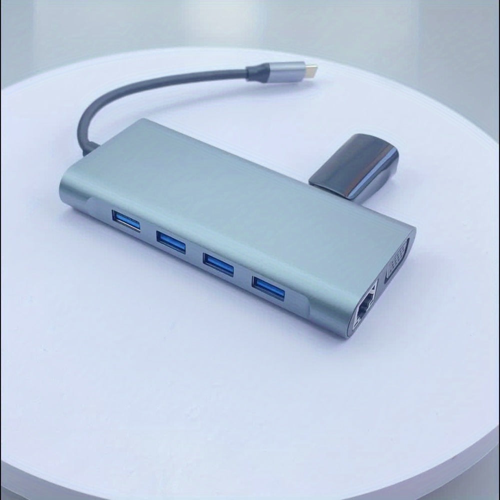 11-in-1 USB-C Docking Station with Triple Display, 4K HDMI, Gigabit Ethernet, 100W PD, 3 USB Ports