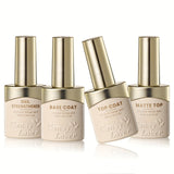 4pcs Base Top Coat