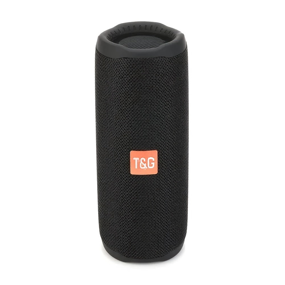 TG365 Portable Bluetooth Speaker with LED Light – TWS Stereo, Built-In Mic, FM Radio, TF Card, USB, AUX, Hands-Free Calling, Shock-Resistant Outdoor Wireless Speaker Gift