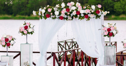 Artificial Flowers Long-Stem Velvet Rose Set in 50 or 100-Piece Variant Options across Five Colors