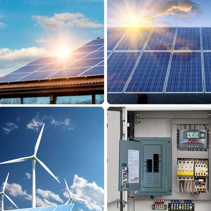 MPPT Solar Charge Controller 12V 24V – 150A/200A Auto-Tracking Solar Panel Regulator with LCD Display, Dual USB Port, Timer & Load Control for Gel Sealed Flooded & Lithium Batteries
