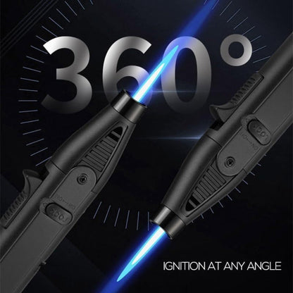 Long-Reach Torch Lighter Multipack with 10 or 15 Extended Igniters in Five Coordinated Body Colors
