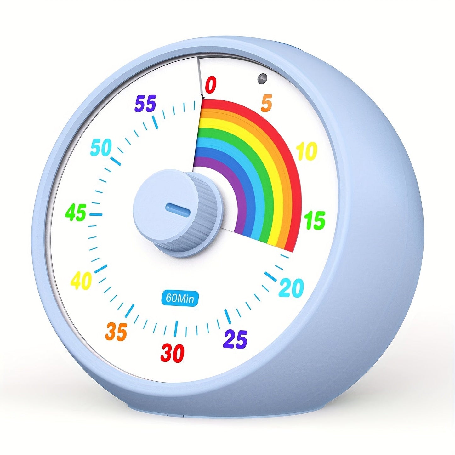 Visual Countdown Timer 60 Minute – Silent Operation Time Management Clock for Classroom, Office, Kitchen & Desktop, Multiple Colors Available
