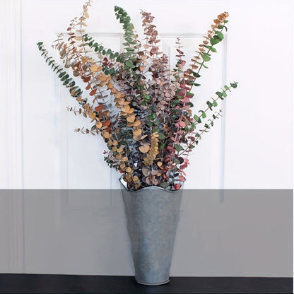 Artificial Eucalyptus Stems 24-Pack, 17 Inch Faux Eucalyptus Branches with 4 Color Mix for Vase, Wedding Centerpieces, Bouquets & Farmhouse Home Decor