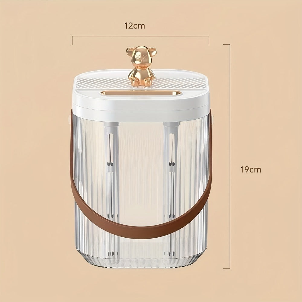 Cool Mist Humidifier for Bedroom & Large Room – 2L Top-Fill, 40-Hour Runtime, 26dB Ultra-Quiet, Auto Shut-Off, Easy to Clean, Whole House Humidifier for Plants, Baby Room & Home, White & Green