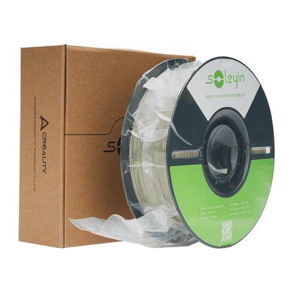 3D Printer Filament Soeyin PLA 1.75mm 1kg Open-Rim Spool in Almond Purple, Strawberry Milk or Grey