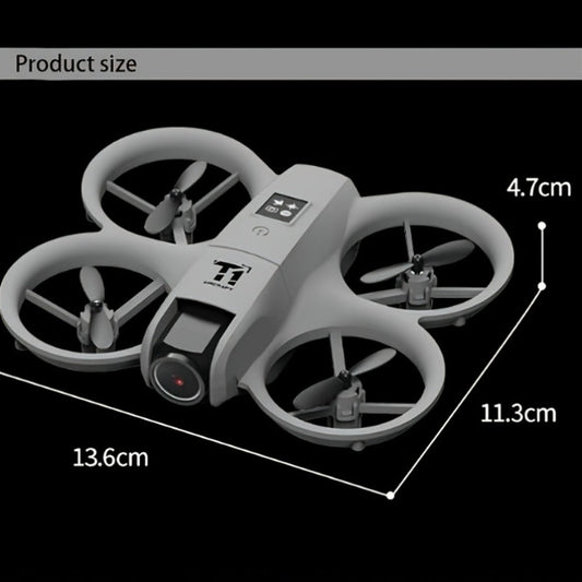 4K RC Airplane Auto Hover Dual Batteries Optical Flow WiFi FPV Camera One-Key Return Roll Anti-Shock Anti-Collision | Remote Control Plane for Kids Adults Beginners | Birthday Christmas Gift