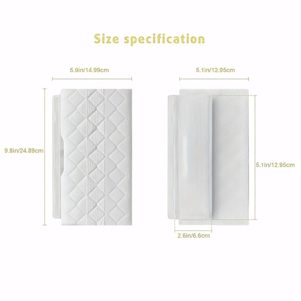VACMOP-Style White Disposable Replacement Pads in 10-, 20-, 30- or 40-Pack Checkout Options