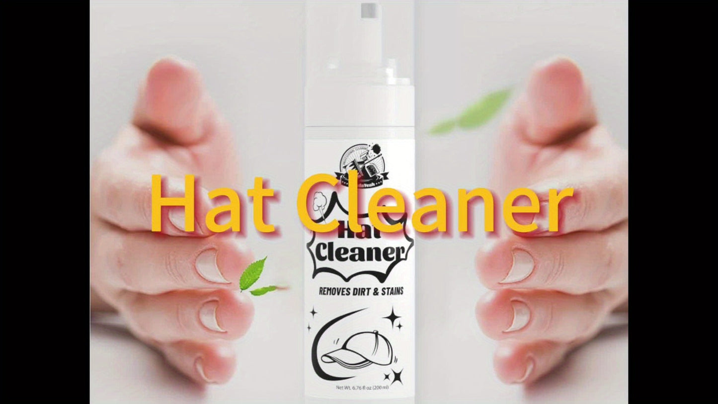Foaming Hat Cleaning Spray in 200 ml Bottles, Available in One, Two, Three or Five Packs for Routine Hat Care
