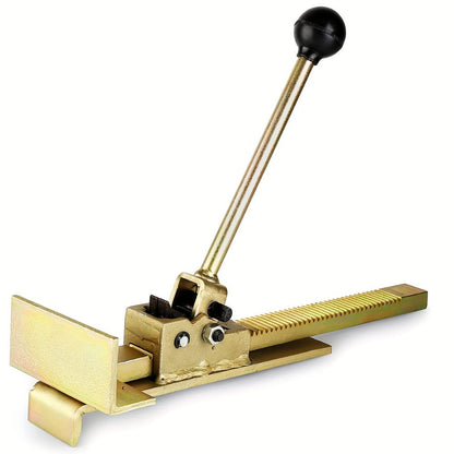 Hardwood Flooring Jack and Positioning Tool for Tongue-and-Groove, Laminate and Engineered Wood Installation