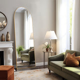 Golden Arched Mirror