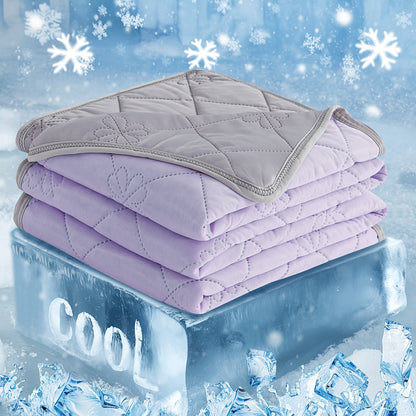 Embossed Diamond-Pattern Summer Blanket in Six Colors with Throw, Twin and Full Size Labels