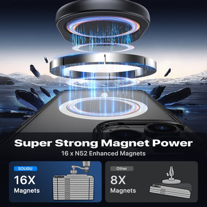 Magnetic Wireless Car Charger Phone Mount 15W Fast Charging – 360° Rotation Air Vent Car Phone Holder Compatible with iPhone 16 / 15 / 14 / 13 / 12 Series | MagSafe-Style Magnetic Car Charger