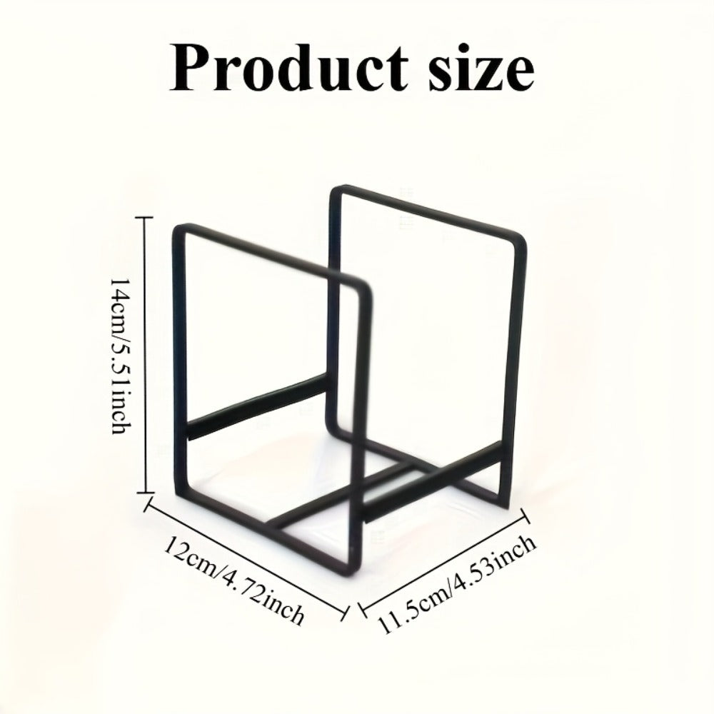 4pcs Stainless Steel Dish Rack Cabinet Organizer with Drain Tray - Space Saving Kitchen Countertop Storage Rack Set