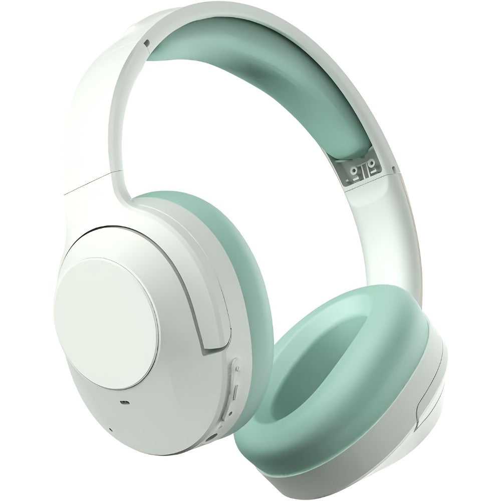 Hybrid ANC Over-Ear Wireless Headphones Hi-Fi Audio 45mm Drivers Memory Foam Ear Cups 30H Playtime ENC Microphone Bluetooth 5.3 for Travel Work Study Home Office