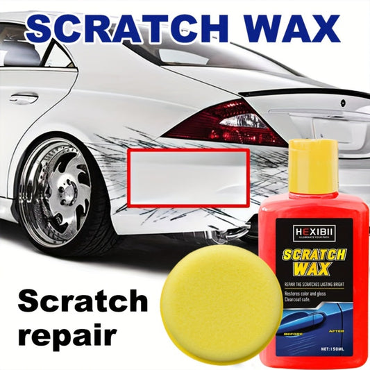 Car Scratch Remover Paste Kit – Clear Coat Scratch Eraser for Light Surface Marks & Swirl Marks, Car Paint Repair Paste | 150ml or 2-Bottle Set