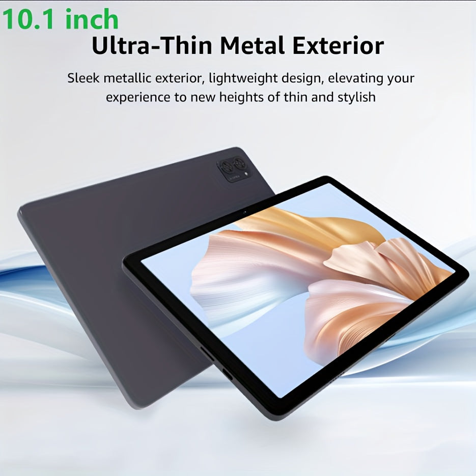 Android Tablet 10.1-Inch with Android 16, Octa-Core CPU, 7000mAh Battery and RAM or Storage Options