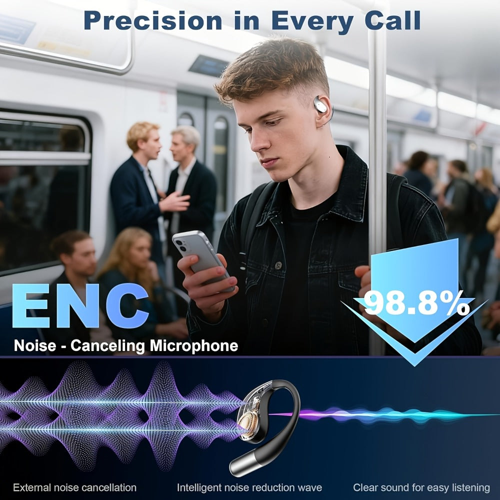 Triple Mode AI Translation Earphones 156 Languages & Accents Real-Time Wireless – 2026 Upgraded Travel Business Study Translator Device Compatible with iOS Android