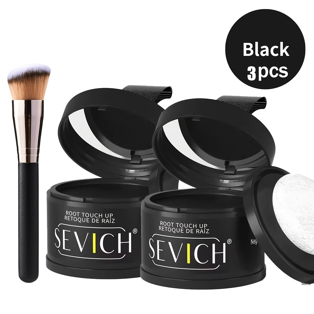 Root Touch-Up Hairline Powder Compact in Thirteen Shades with Exact Two- or Three-Piece Options