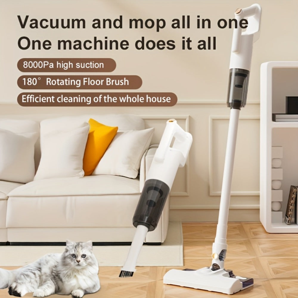 Handheld Vacuum Cleaner Cordless 5-in-1 Rechargeable with 45-Min Battery Life for Car, Carpet, Hard Floor & Pet Hair