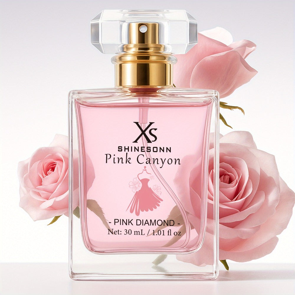 Women's Perfume Pink Canyon Eau de Parfum 1 oz with Pomegranate, Peony and Warm Amber Notes
