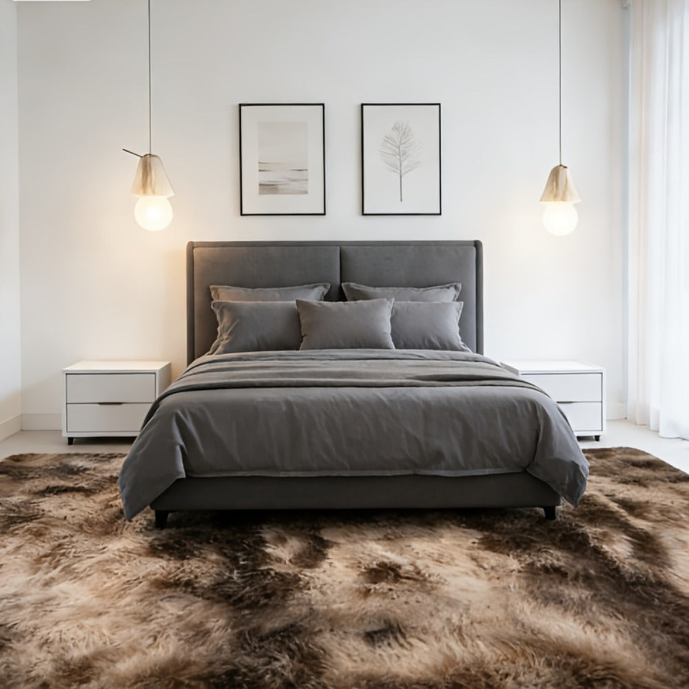 Area Rug Faux-Fur Tufted Collection at 650 g/m² with 22 Colors and Ten Retained Size Listings
