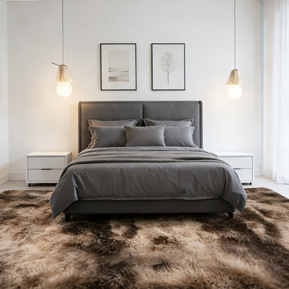 Area Rug Faux-Fur Tufted Collection at 650 g/m² with 22 Colors and Ten Retained Size Listings