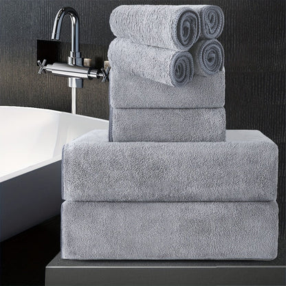 Extra Large Bath Towel Set 8 Piece 750GSM 35x70 Inch - Ultra Soft Luxury Thick Lightweight Highly Absorbent Fast Dry Oversized Bath Sheet | 15 Colors | Bathroom Gym Daily Use Adult